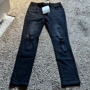 Nwt SANDRINE rose black skinny